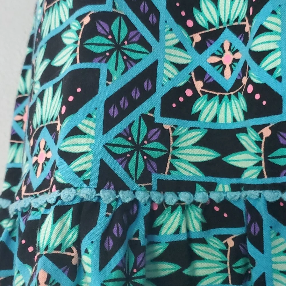3 for $10 Justice Sundress Tank Bright Tropical Dress Size 14